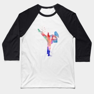 Female karate Baseball T-Shirt